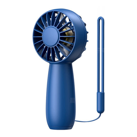USB Outdoor Mini Handheld Brushless Motor Fan, Style: 1500mAh(Blue) by buy2fix