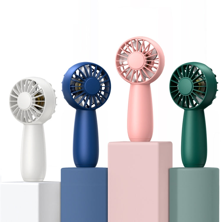 USB Outdoor Mini Handheld Brushless Motor Fan, Style: 1200mAh(Blue) by buy2fix