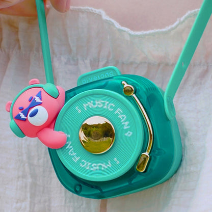 GL120-123 Hanging Neck Fan Summer Handheld USB Portable Mini Fan(Blue) by buy2fix