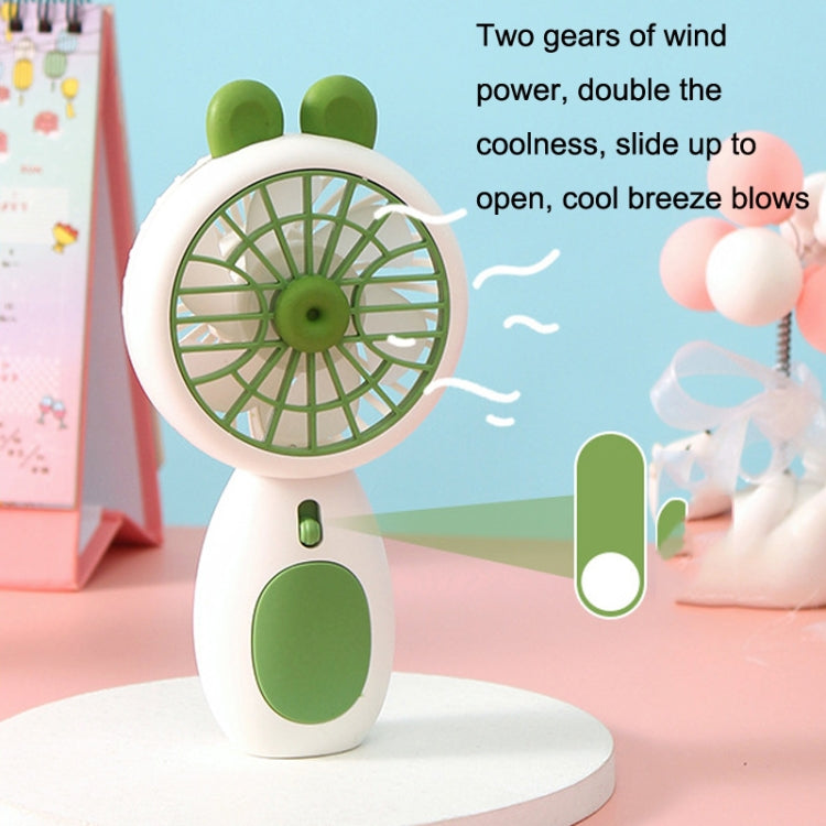 AP238 Outdoor Mini Portable Handheld USB Fan Night Light(Pink) by buy2fix