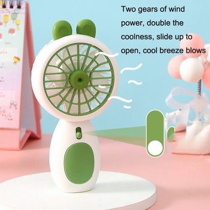 AP238 Outdoor Mini Portable Handheld USB Fan Night Light(Pink) by buy2fix