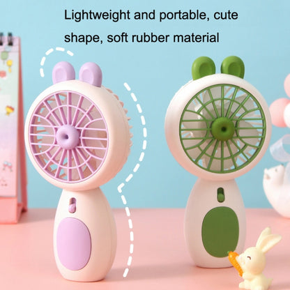 AP238 Outdoor Mini Portable Handheld USB Fan Night Light(Green) - Electric Fans by buy2fix | Online Shopping UK | buy2fix