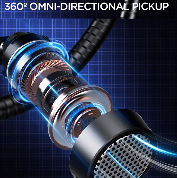 USB Gaming Microphone Built In Sound Card 5 Voice Changing Modes with RGB Lighting by buy2fix