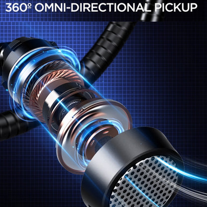 USB Gaming Microphone Built In Sound Card 5 Voice Changing Modes with RGB Lighting by buy2fix