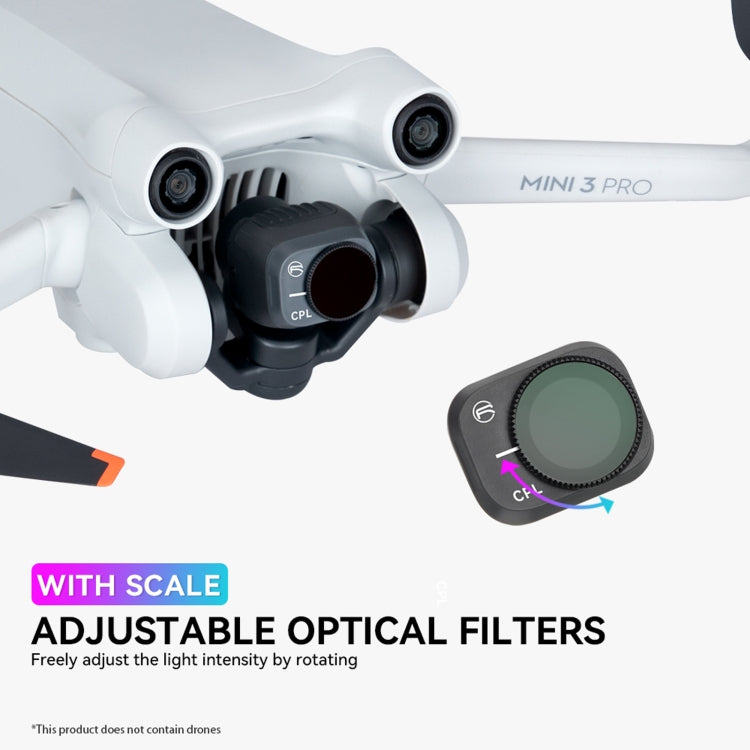 For DJI Mini 3 Pro RCSTQ PL Filters Drone Accessoires 6 In 1 UV+CPL+ND/PL 8/16/32/64 - Other by RCSTQ | Online Shopping UK | buy2fix