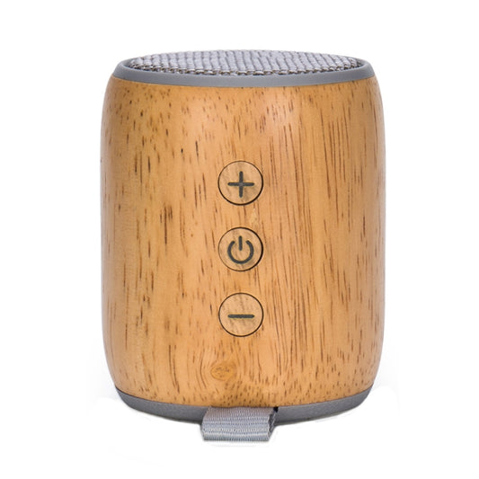 BT811 Mini Wooden Wireless Bluetooth Speaker Support TF Card & 3.5mm AUX(Silver Gray) by buy2fix