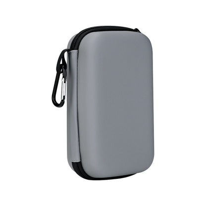 For DJI Action 2 RCSTQ Action Camera Hard Case Accessory Bag(Silver Gray) - Case & Bags by RCSTQ | Online Shopping UK | buy2fix