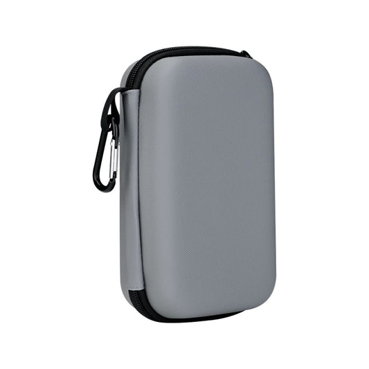 For DJI Action 2 RCSTQ Action Camera Hard Case Accessory Bag(Silver Gray) - Case & Bags by RCSTQ | Online Shopping UK | buy2fix