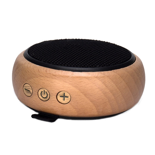 BT810 Small Outdoor Portable Wooden Bluetooth Speaker Support TF Card & 3.5mm AUX(Black) by buy2fix