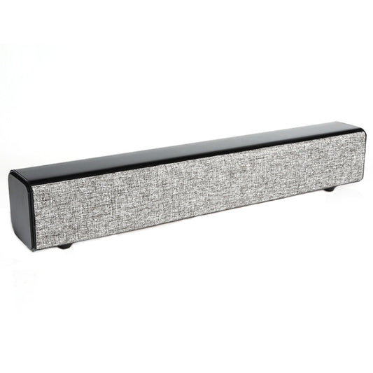 BT808 20W Desktop Computer Bluetooth Speaker 3D Stereo Sound Effect Home Speaker(Silver Gray) - Desktop Speaker by buy2fix | Online Shopping UK | buy2fix