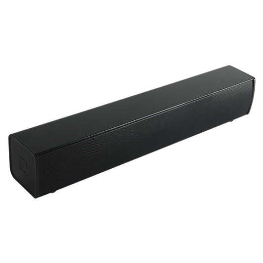 BT809S Desktop Long Gaming Bluetooth Speaker Computer USB Plug-in Intelligent Ambient Light Audio(Black) - Desktop Speaker by buy2fix | Online Shopping UK | buy2fix