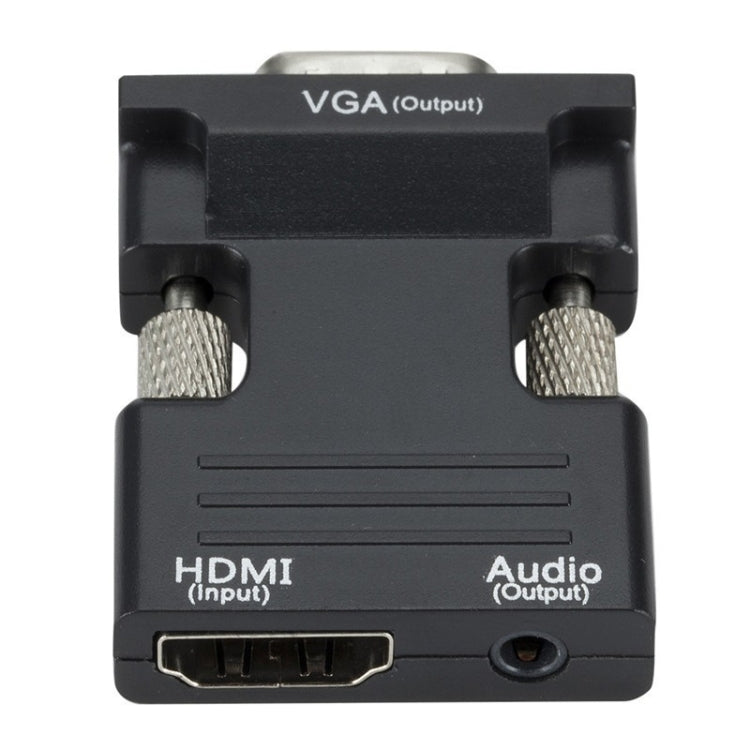 HDMI to VGA Projector HDMI Adapter With Audio Cable Computer HD Converter by buy2fix