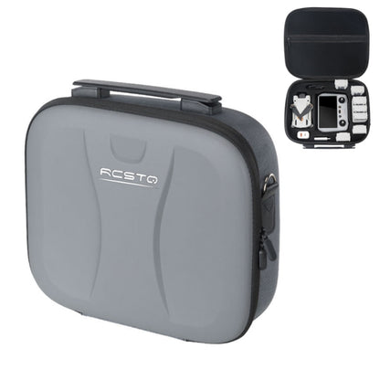 For DJI Mini 3 Pro RCSTQ Remote Control Portable Storage Bag(Grey) - Carry Cases & Bags by RCSTQ | Online Shopping UK | buy2fix