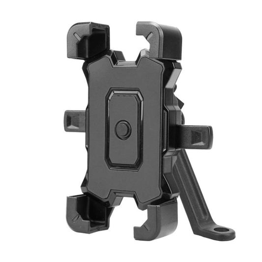 Electric Bike Motorcycle Bicycle Riding Shockproof Navigation Bracket, Color: Black For Rearview Mirror by buy2fix