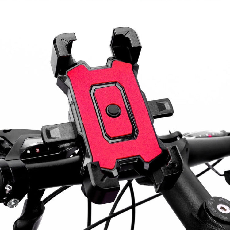 Electric Bike Motorcycle Bicycle Riding Shockproof Navigation Bracket, Color: Red For Rearview Mirror by buy2fix