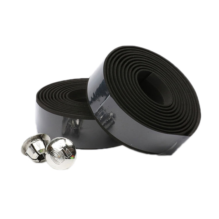 Camouflage Bicycle Curved Handlebar Straps(Pure Black) by buy2fix