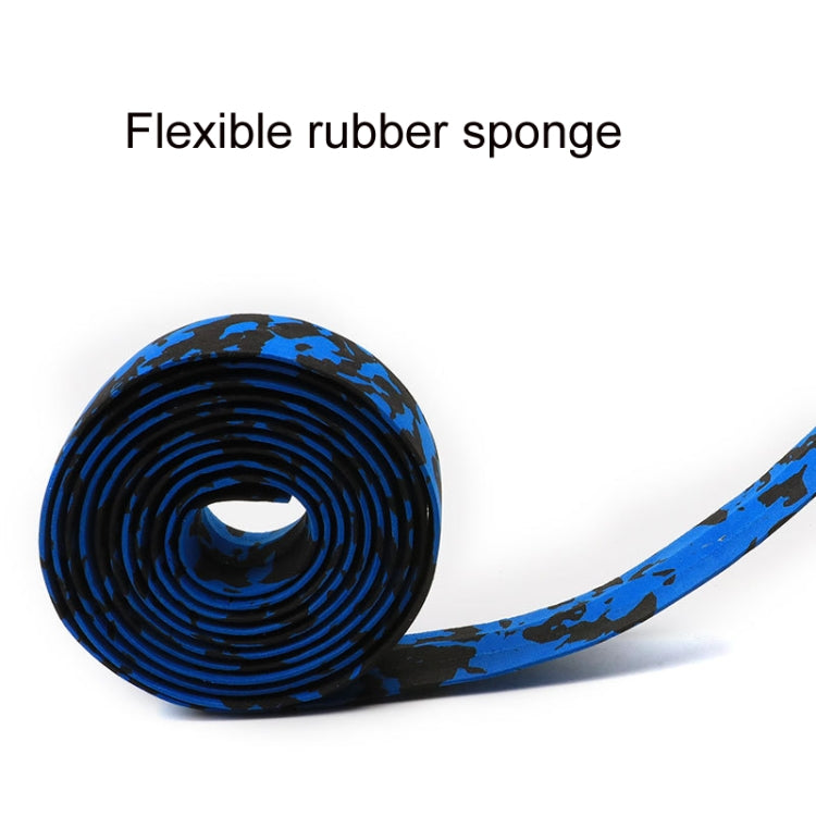 Camouflage Bicycle Curved Handlebar Straps(Yellow Black) by buy2fix