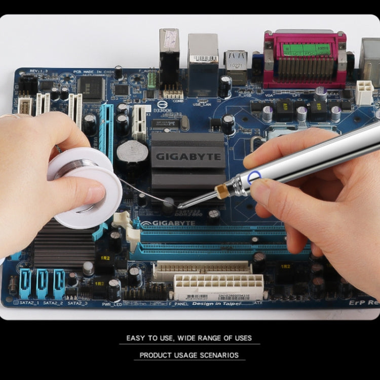 5V 15W Rechargeable Wireless Soldering Iron DIY Mini Soldering Pen by buy2fix