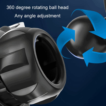 Air Outlet Triangular Gravity Sensor Car Mobile Phone Holder, Color: Golden Hook Clip by buy2fix