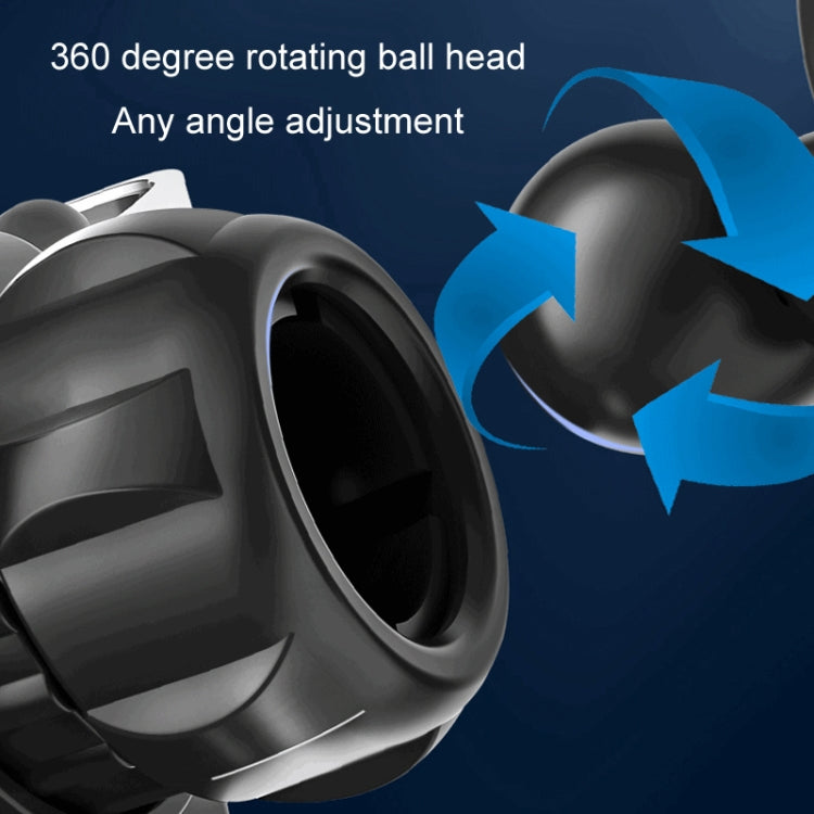 Air Outlet Triangular Gravity Sensor Car Mobile Phone Holder, Color: Black Hook Clip by buy2fix