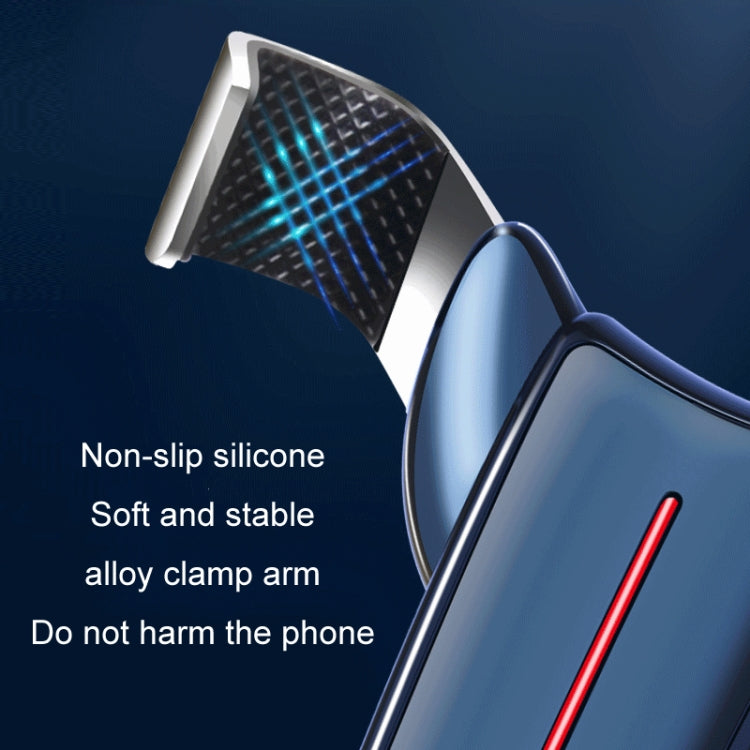 Air Outlet Triangular Gravity Sensor Car Mobile Phone Holder, Color: Black Hook Clip by buy2fix