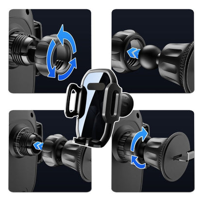 Hook Type Car Mobile Phone Navigation Support Frame(Black) by buy2fix