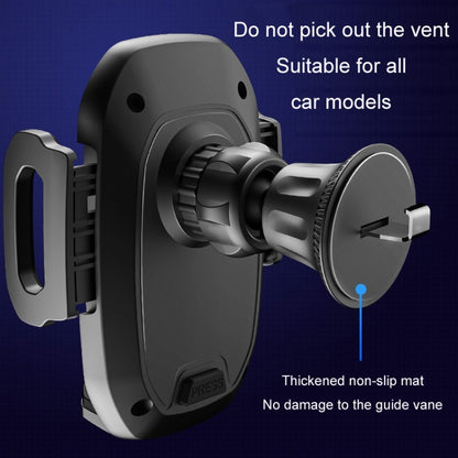 Hook Type Car Mobile Phone Navigation Support Frame(Black) by buy2fix