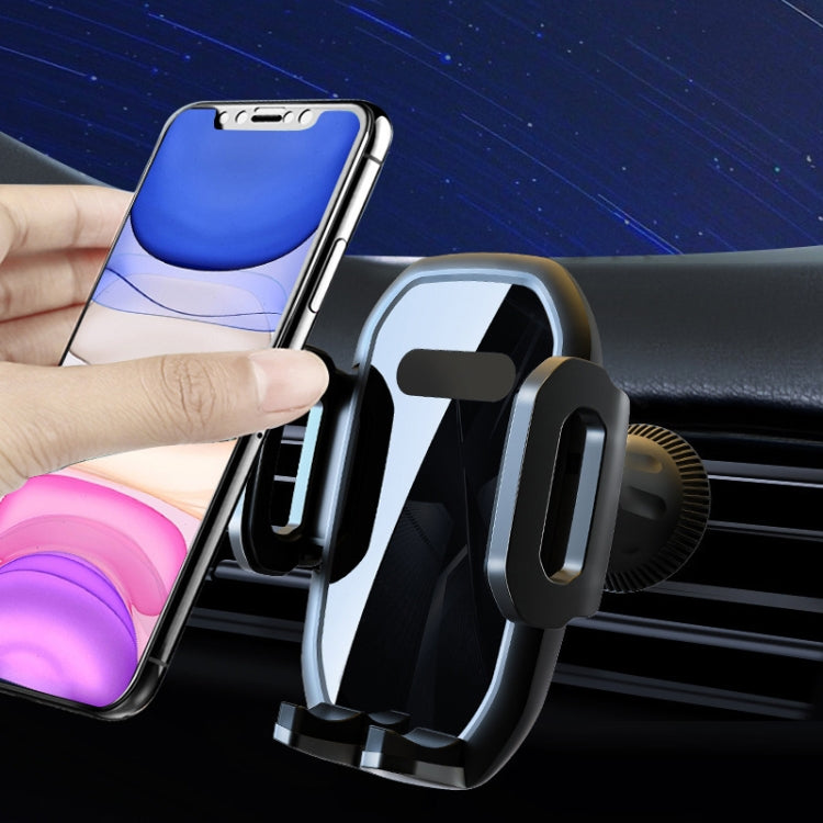 Hook Type Car Mobile Phone Navigation Support Frame(Black) by buy2fix