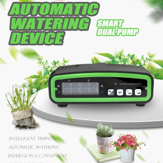 FT-C68 Dual Pump Smart Automatic Watering Device Potted Watering Garden Balcony Drip Irrigation Spraying System(Green) - Watering & Irrigation by buy2fix | Online Shopping UK | buy2fix