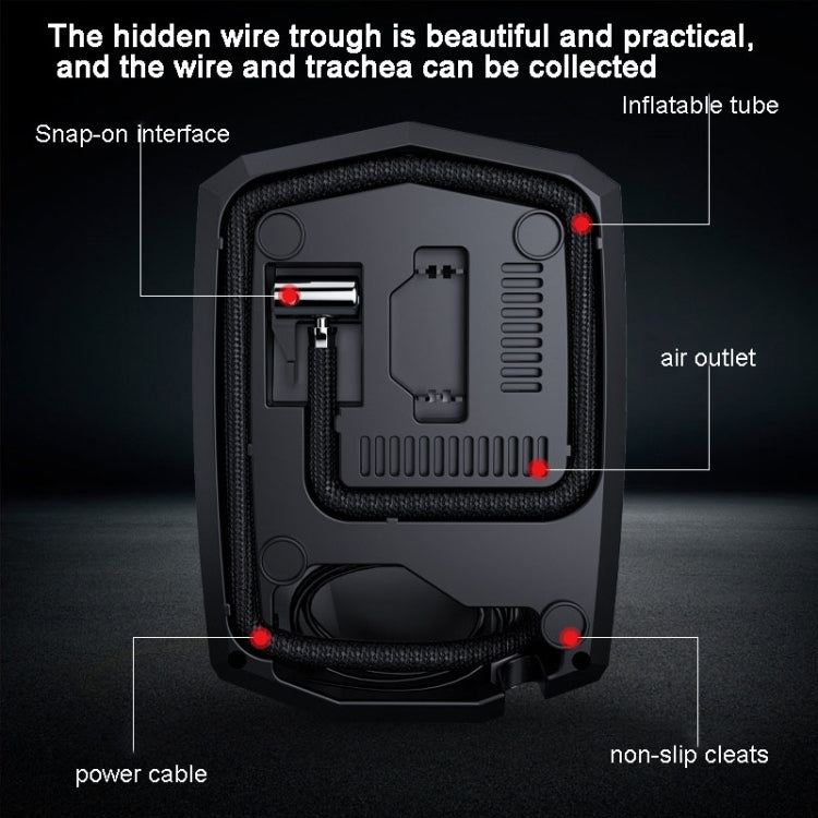 SUITU  ST-5002 DC 12V Car Air Compressor Tire Inflator 150 PSI Auto Air Pump Pointer Model - Inflatable Pump by SUITU | Online Shopping UK | buy2fix