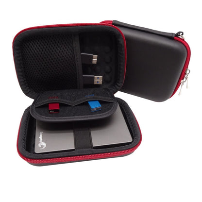 GH1717 Red Border For Seagate WD Toshiba 2.5 Inch Mobile Hard Disk Package Multi-purpose Data Cable Package by buy2fix