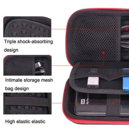 GH1717 Red Border For Seagate WD Toshiba 2.5 Inch Mobile Hard Disk Package Multi-purpose Data Cable Package by buy2fix