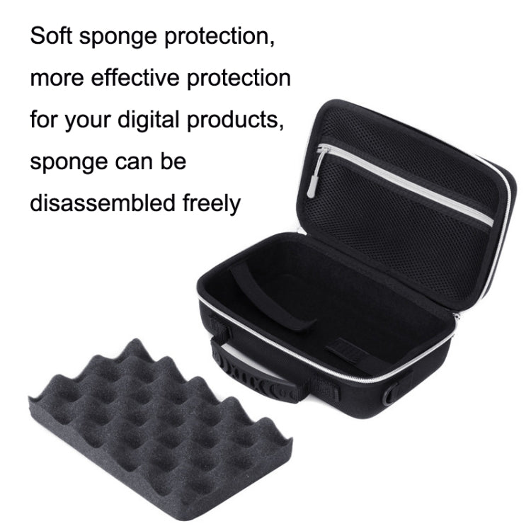 GH1365 Large Multifunction 3.5 Inch Mobile Hard Disk Bag Photo Printer Bag EVA Shots VR Drone Storage Bag by buy2fix