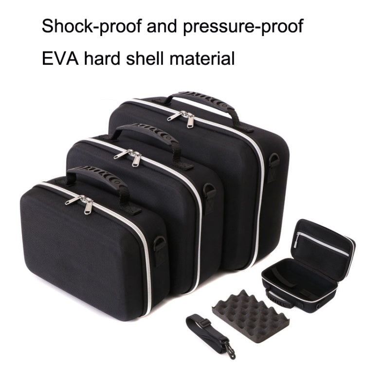 GH1365 Small Multifunction 3.5 Inch Mobile Hard Disk Bag Photo Printer Bag EVA Shots VR Drone Storage Bag by buy2fix