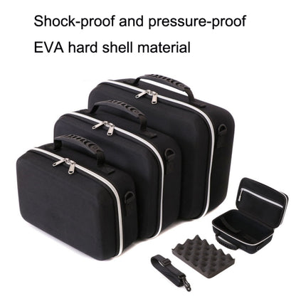 GH1365 Medium Multifunction 3.5 Inch Mobile Hard Disk Bag Photo Printer Bag EVA Shots VR Drone Storage Bag by buy2fix