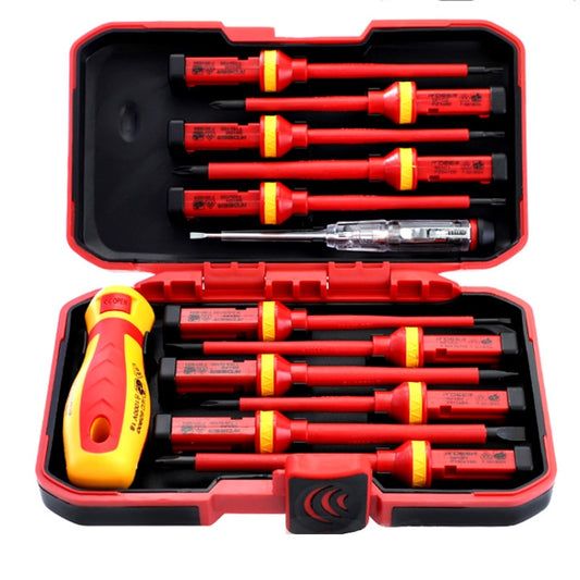 RDEER VDE-9913 13 In 1 Insulated Screwdriver Set Screwdriver Electrician Tools - Screwdriver Tools by RDEER | Online Shopping UK | buy2fix