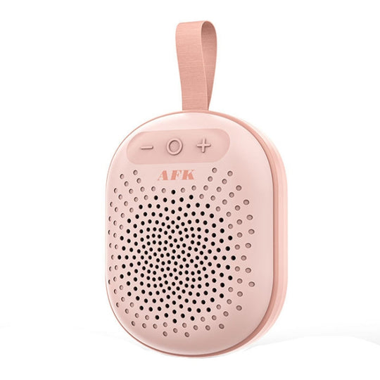 AFK BT-513 TWS Mini Portable RGB Light Bluetooth Speaker 3D Sound Effect Waterproof Bluetooth Audio(Pink)