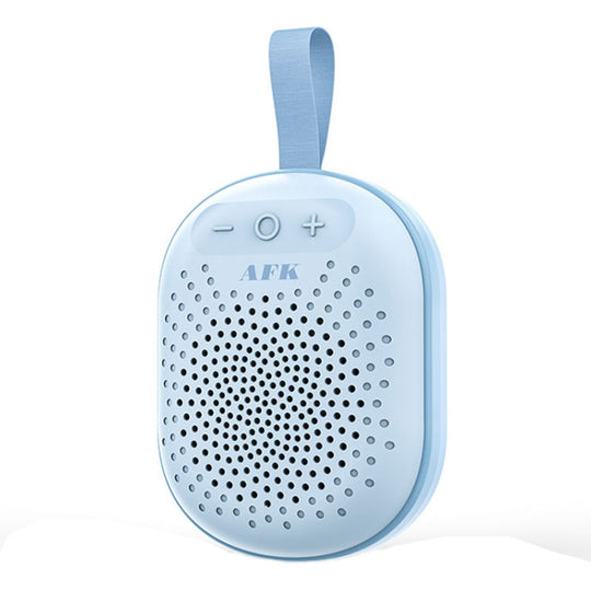 AFK BT-513 TWS Mini Portable RGB Light Bluetooth Speaker 3D Sound Effect Waterproof Bluetooth Audio(Light Blue)