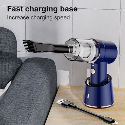 SUITU  ST-6638 Car Wireless Vacuum Cleaner Suction and Blower Integrated With Light ,Spec: Top Version Type-C - Vacuum Cleaner by SUITU | Online Shopping UK | buy2fix