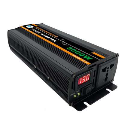 8000W (Actual 1300W) 48V to 220V High Power Car Sine Wave Inverter Power Converter - Pure Sine Wave by buy2fix | Online Shopping UK | buy2fix