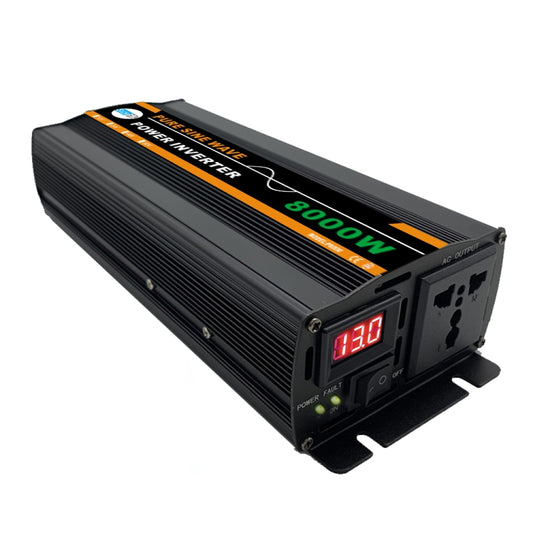 8000W (Actual 1300W) 48V to 220V High Power Car Sine Wave Inverter Power Converter - Pure Sine Wave by buy2fix | Online Shopping UK | buy2fix