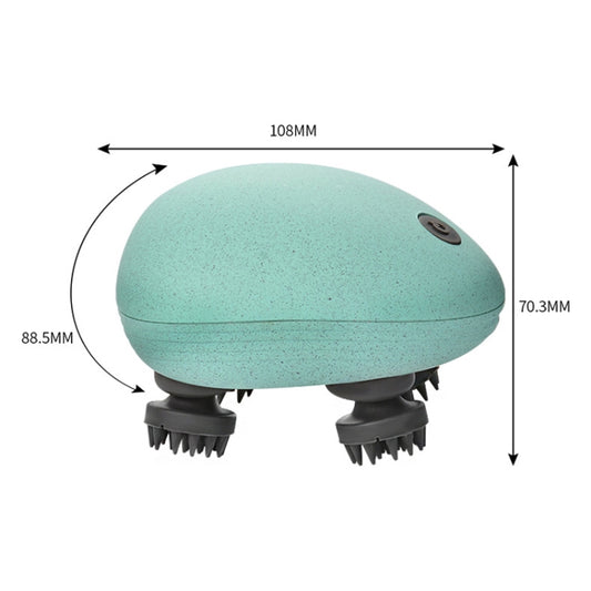 Mini Electric Head Massage(Blue) - Massage & Relaxation by buy2fix | Online Shopping UK | buy2fix