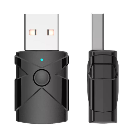 M137 5 in 1 Car USB Bluetooth 5.2 Receiver Transmitter - Bluetooth Adapters by buy2fix | Online Shopping UK | buy2fix
