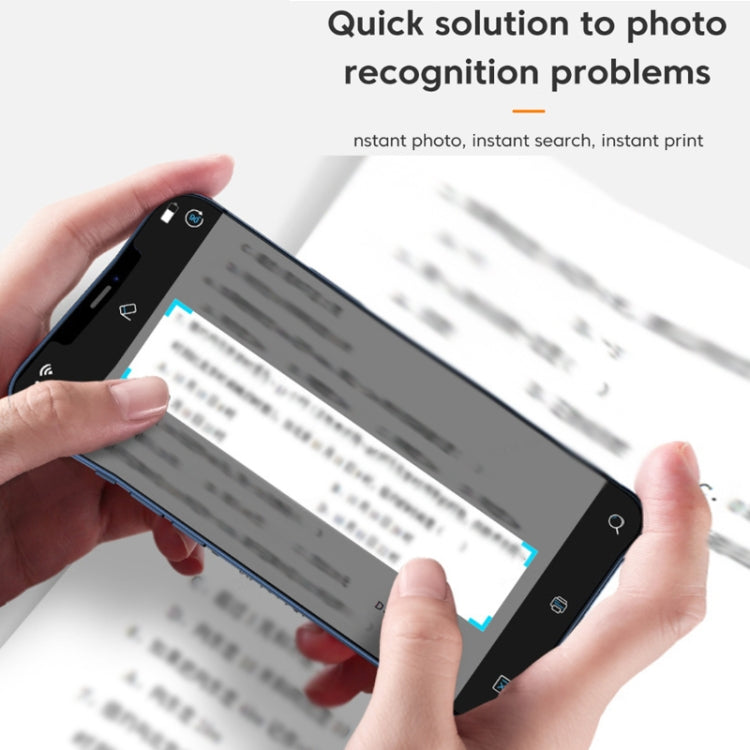 A31 Bluetooth Handheld Portable Self-adhesive Thermal Printer, Color: Pink+5 Rolls Printer Paper by buy2fix