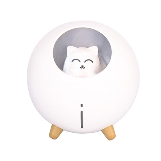 WT-TX5 USB Direct Insert Version Humidifier Mini Planet Cat Desktop Purifier(White) - Air Purifiers & Accessories by buy2fix | Online Shopping UK | buy2fix