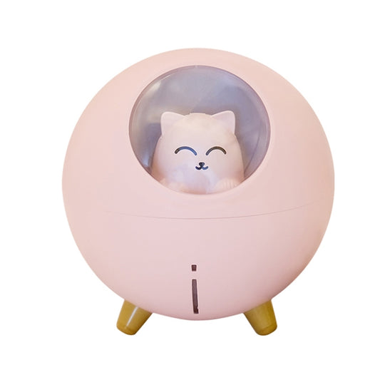 WT-TX5 USB Direct Insert Version Humidifier Mini Planet Cat Desktop Purifier(Pink) - Air Purifiers & Accessories by buy2fix | Online Shopping UK | buy2fix
