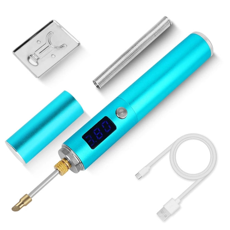 BS45 17-25W Wireless Soldering Iron with Adjustable Temperature LED Digital Display, Spec: Tip-C by buy2fix