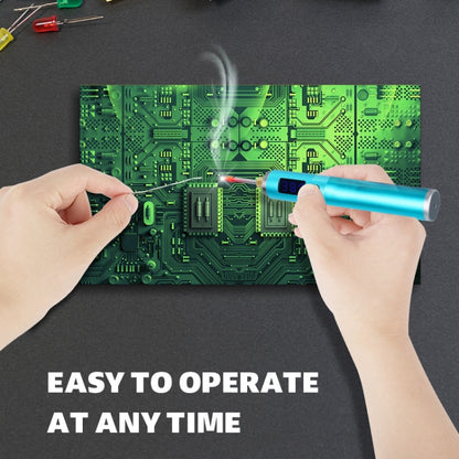 BS45 17-25W Wireless Soldering Iron with Adjustable Temperature LED Digital Display, Spec: Tip-C by buy2fix