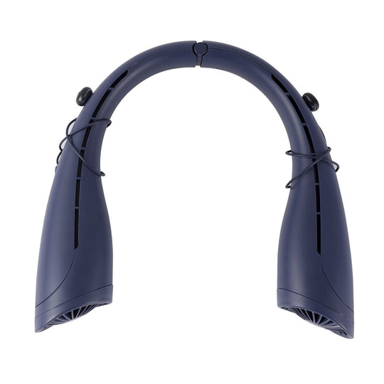 U-23 Ultra-longue durée de vie de la batterie muet extérieur USB Bluetooth ventilateur de cou suspendu (bleu)
