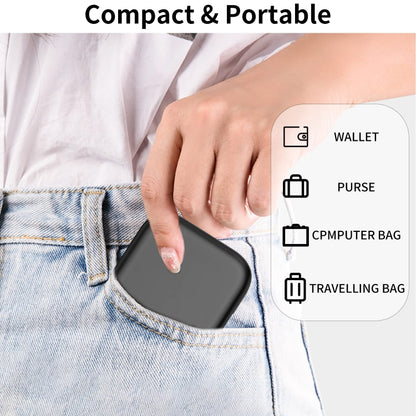 HE-C098 Multi-Functional USB Adapter Charging Cable Kit With Makeup Mirror & Phone Holder(White) by buy2fix